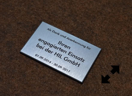Schilder Gravur Bonn Lasergravur Böhm