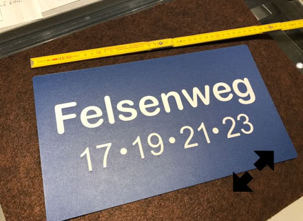 Schilder Gravur Bonn Lasergravur Böhm