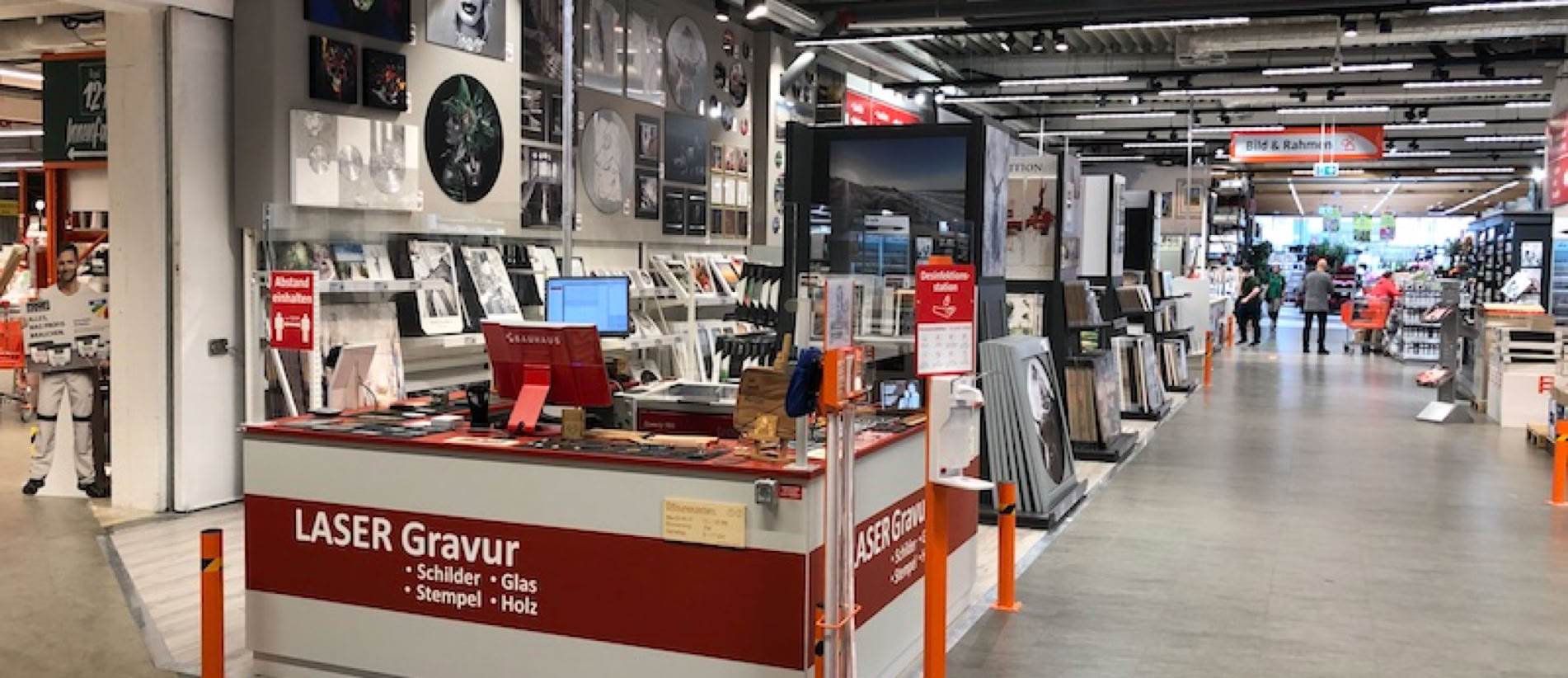 Bauhaus Laser Gravur Böhm 